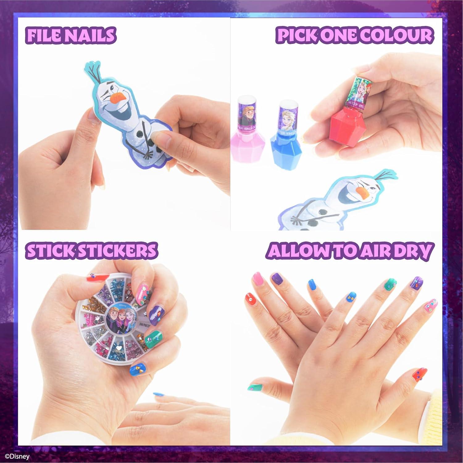 Conjunto de Esmalte de Uñas Townley Girl Frozen 18 Piezas