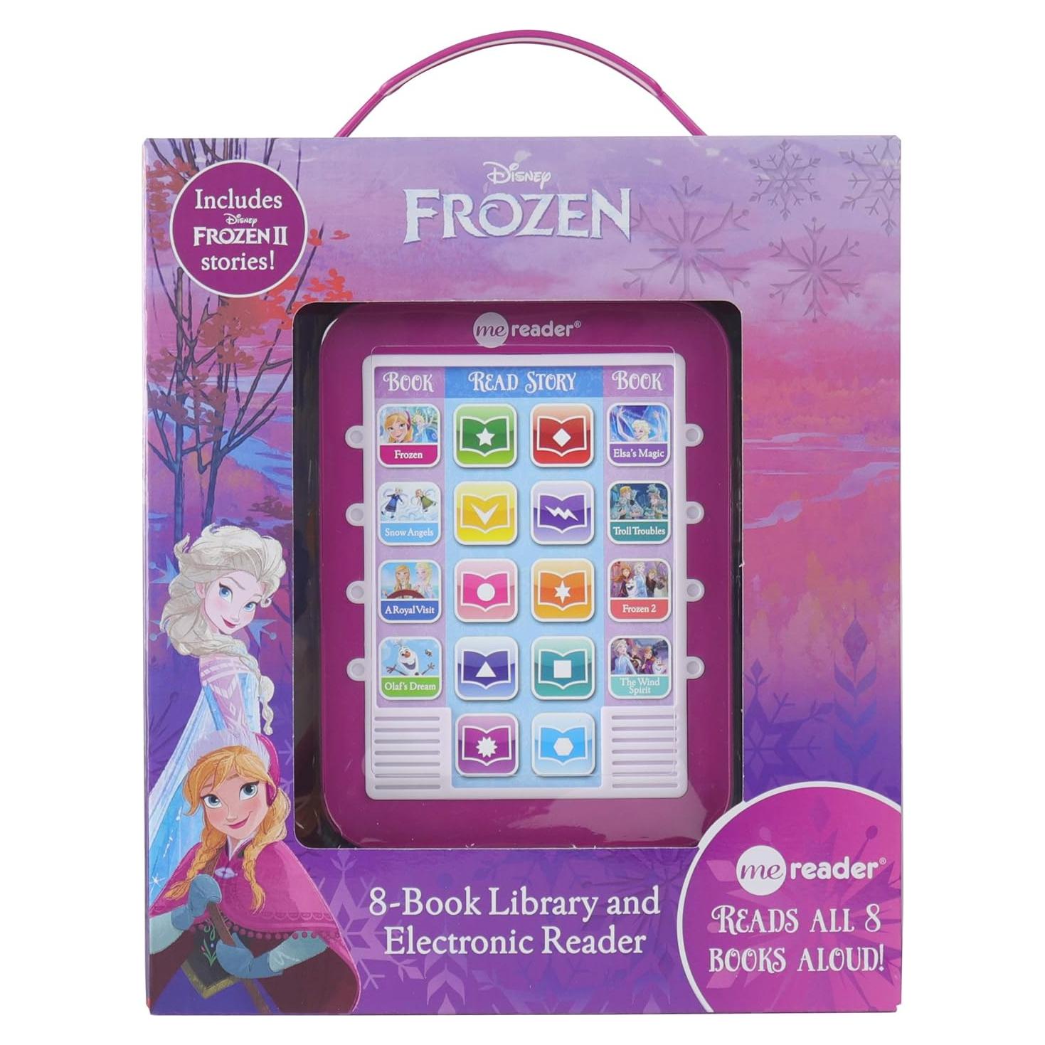 Disney Frozen and Frozen 2 Elsa, Anna, Olaf, and More! - Me Reader Electronic Reader and 8-Sound Book Library - PI Kids