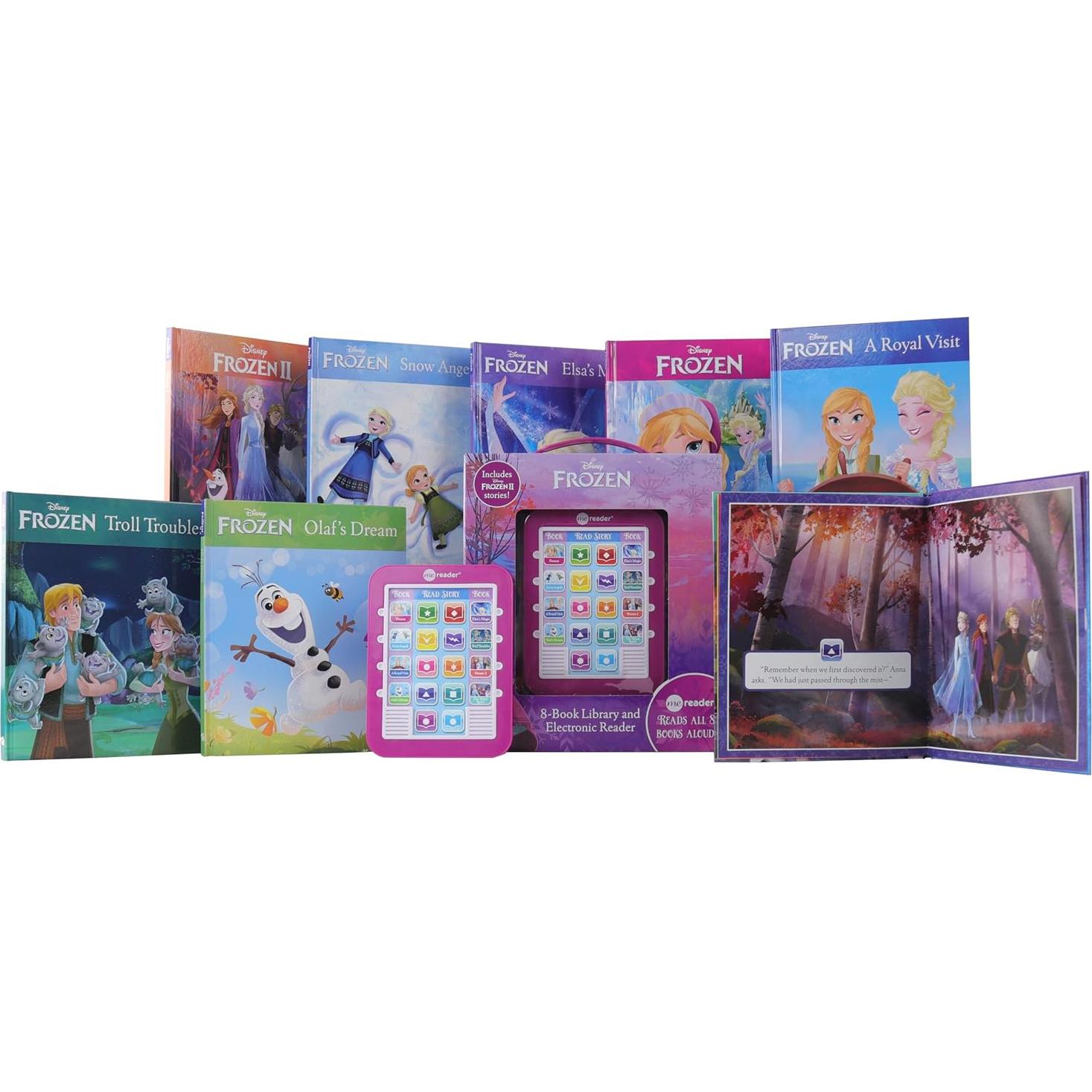Disney Frozen and Frozen 2 Elsa, Anna, Olaf, and More! - Me Reader Electronic Reader and 8-Sound Book Library - PI Kids