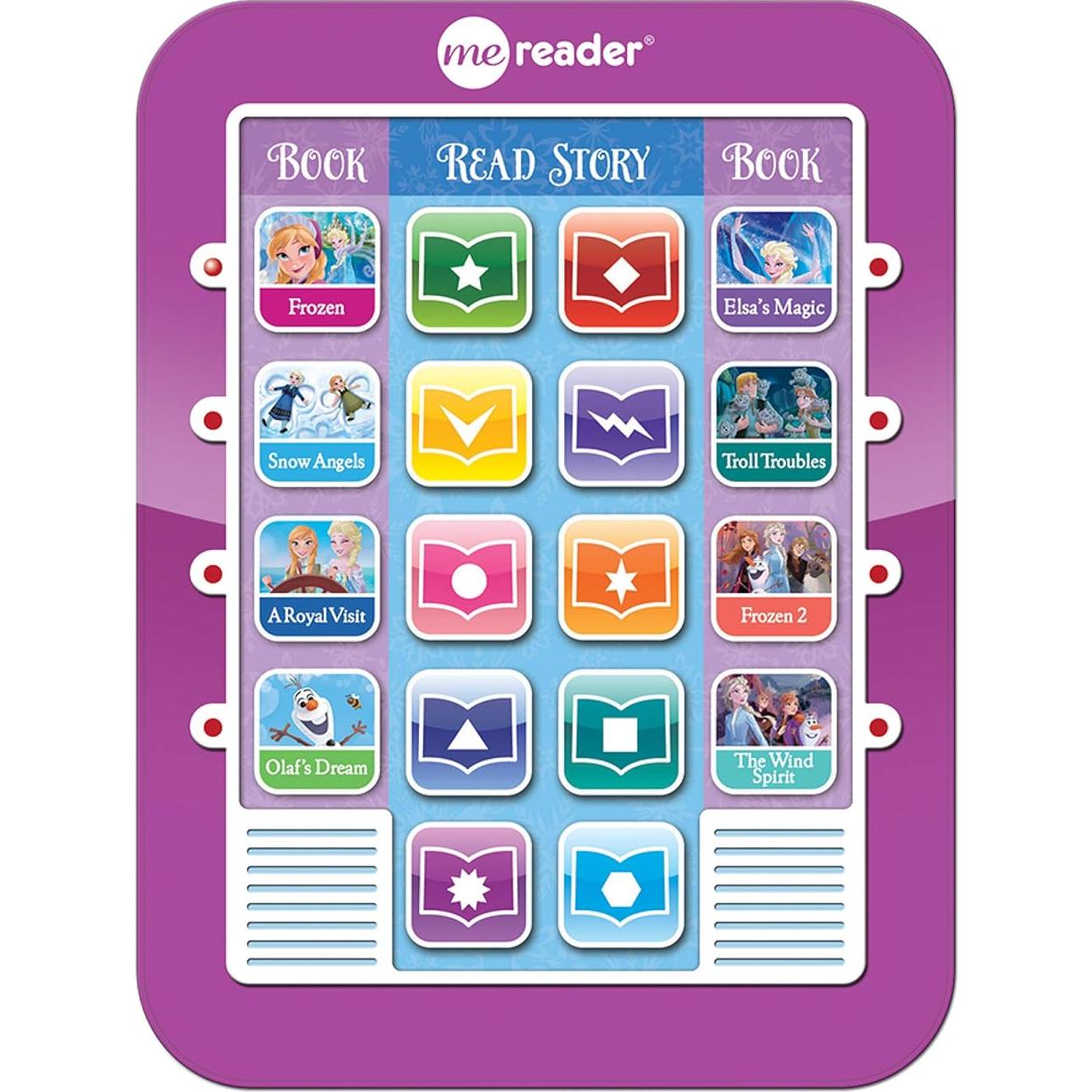 Disney Frozen and Frozen 2 Elsa, Anna, Olaf, and More! - Me Reader Electronic Reader and 8-Sound Book Library - PI Kids