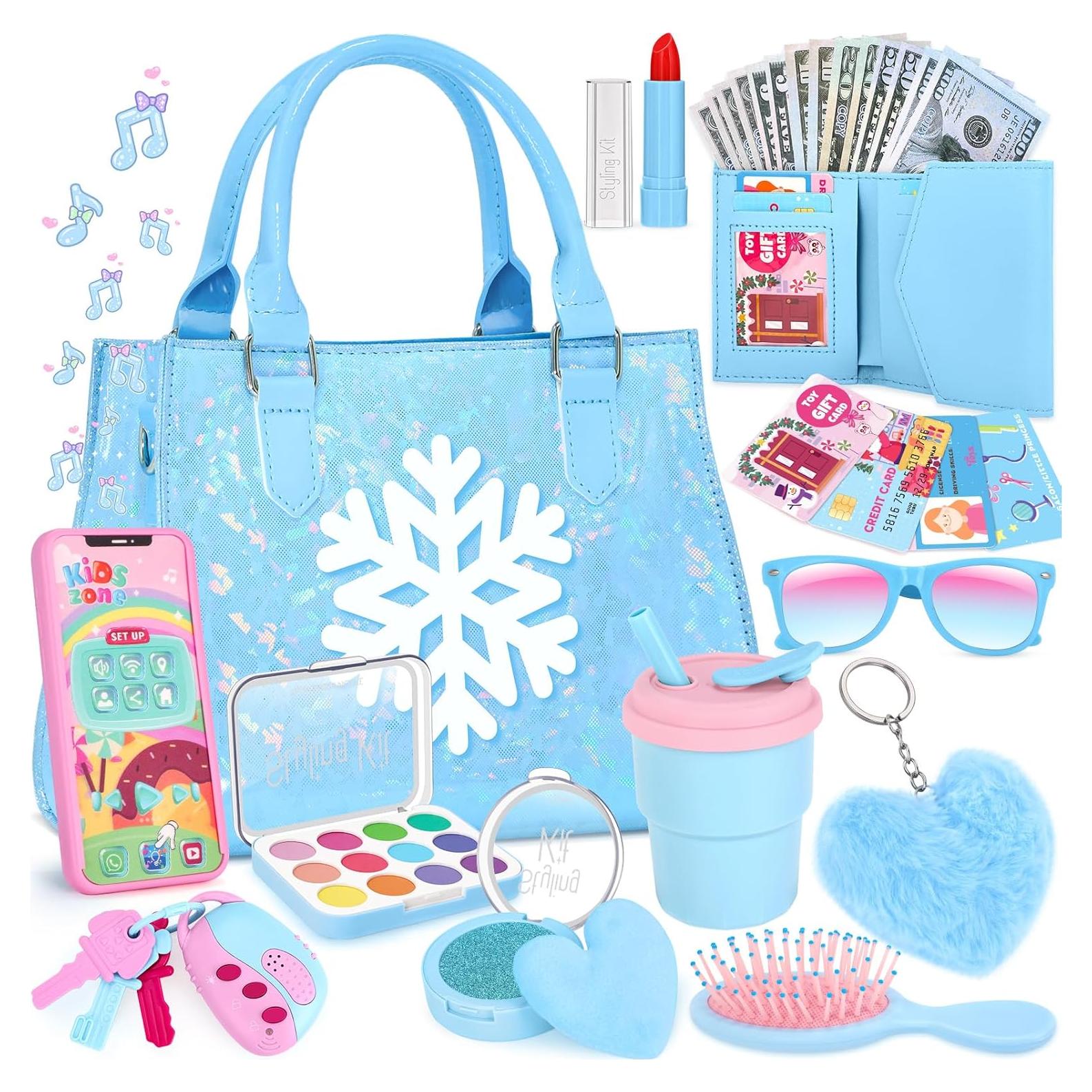 Bolso de Niña VEDALIO Frozen con Juguetes y Maquillaje