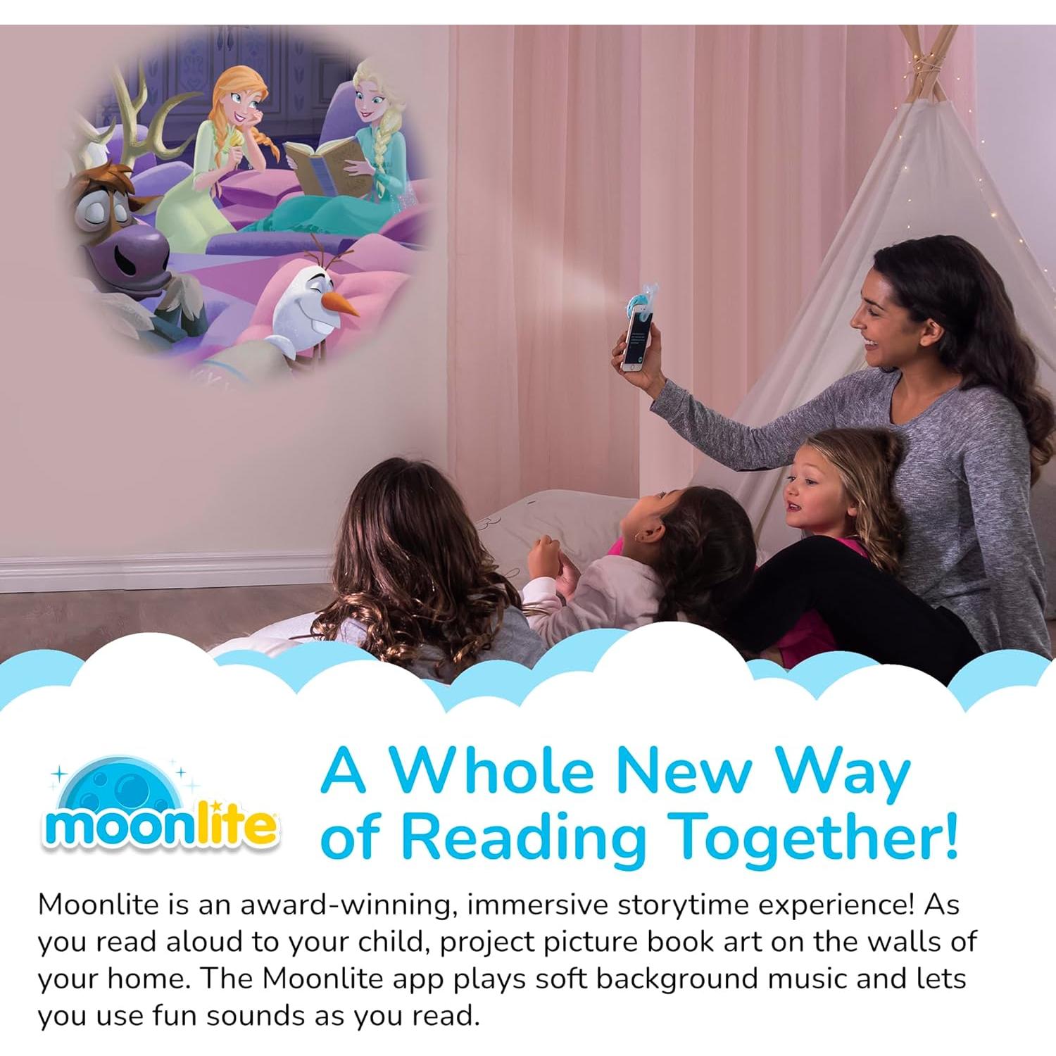 Carretes de Cuentos Moonlite Frozen, Set de 3 Cuentos