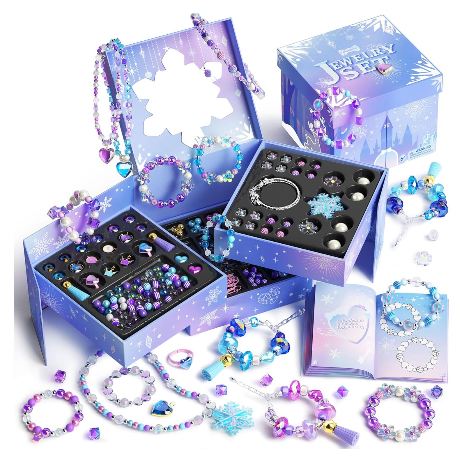 Kit de Fabricación de Pulseras Tomons para Niñas 6-12 Años