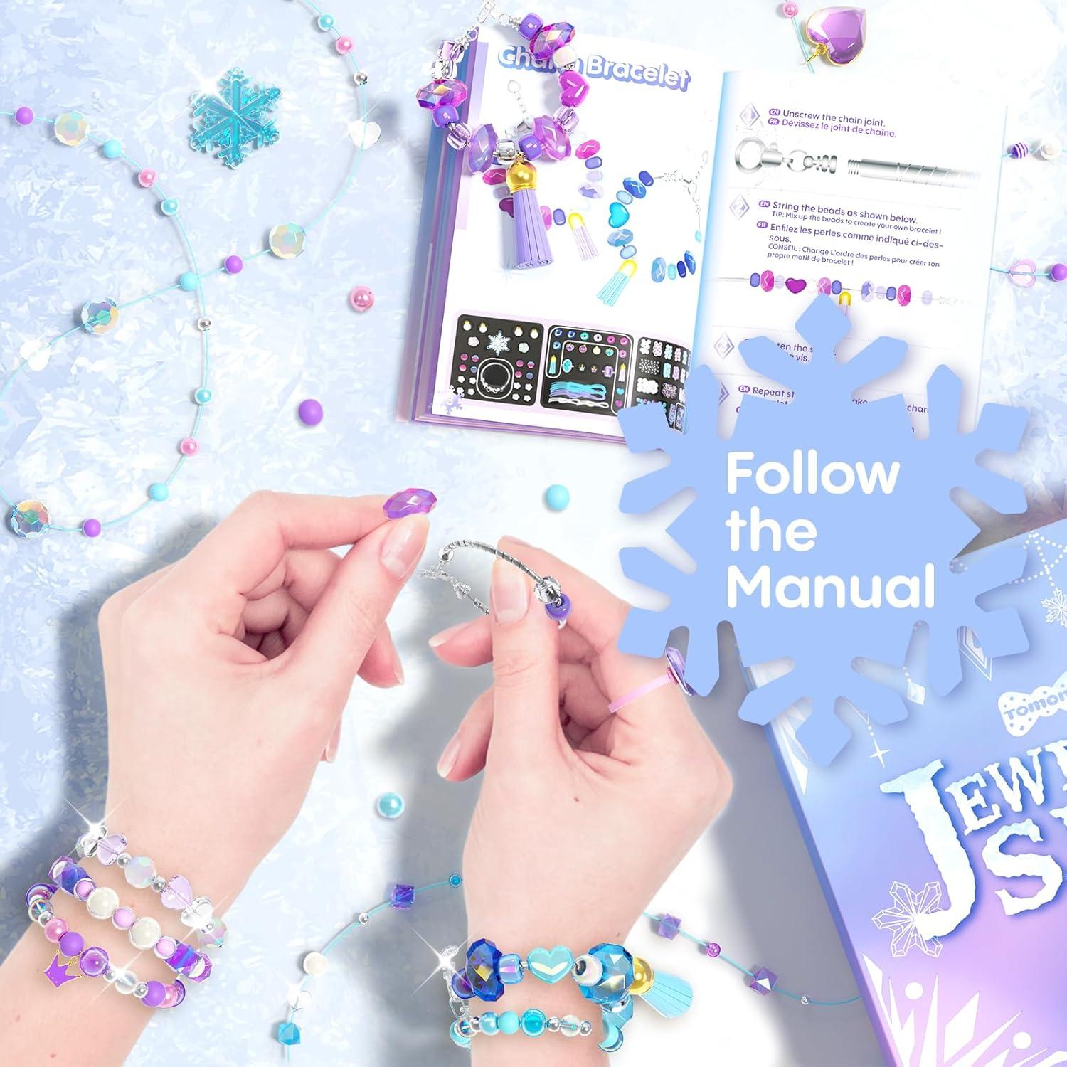 Kit de Fabricación de Pulseras Tomons para Niñas 6-12 Años