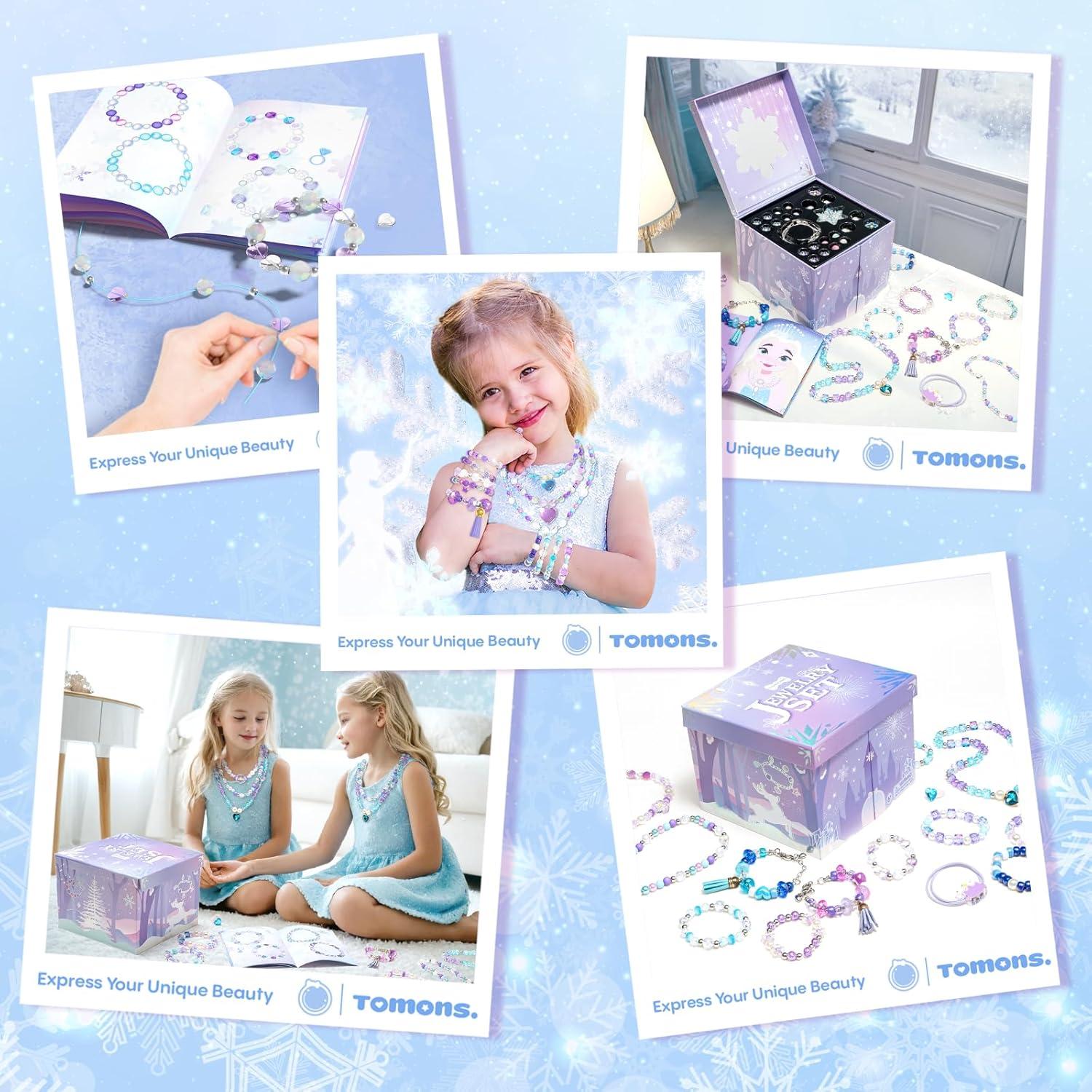 Kit de Fabricación de Pulseras Tomons para Niñas 6-12 Años