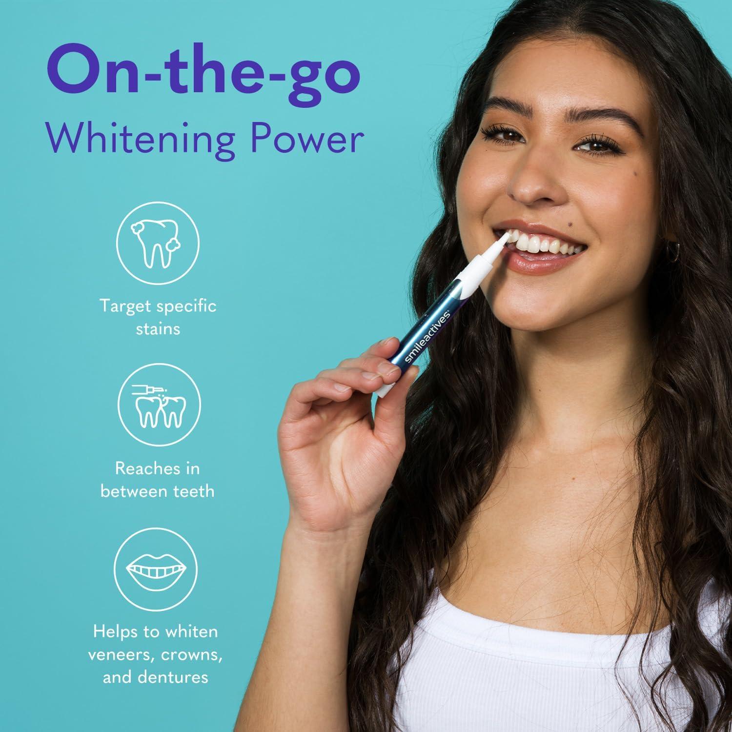 Bolígrafo Blanqueador de Dientes Smileactives Pack 2