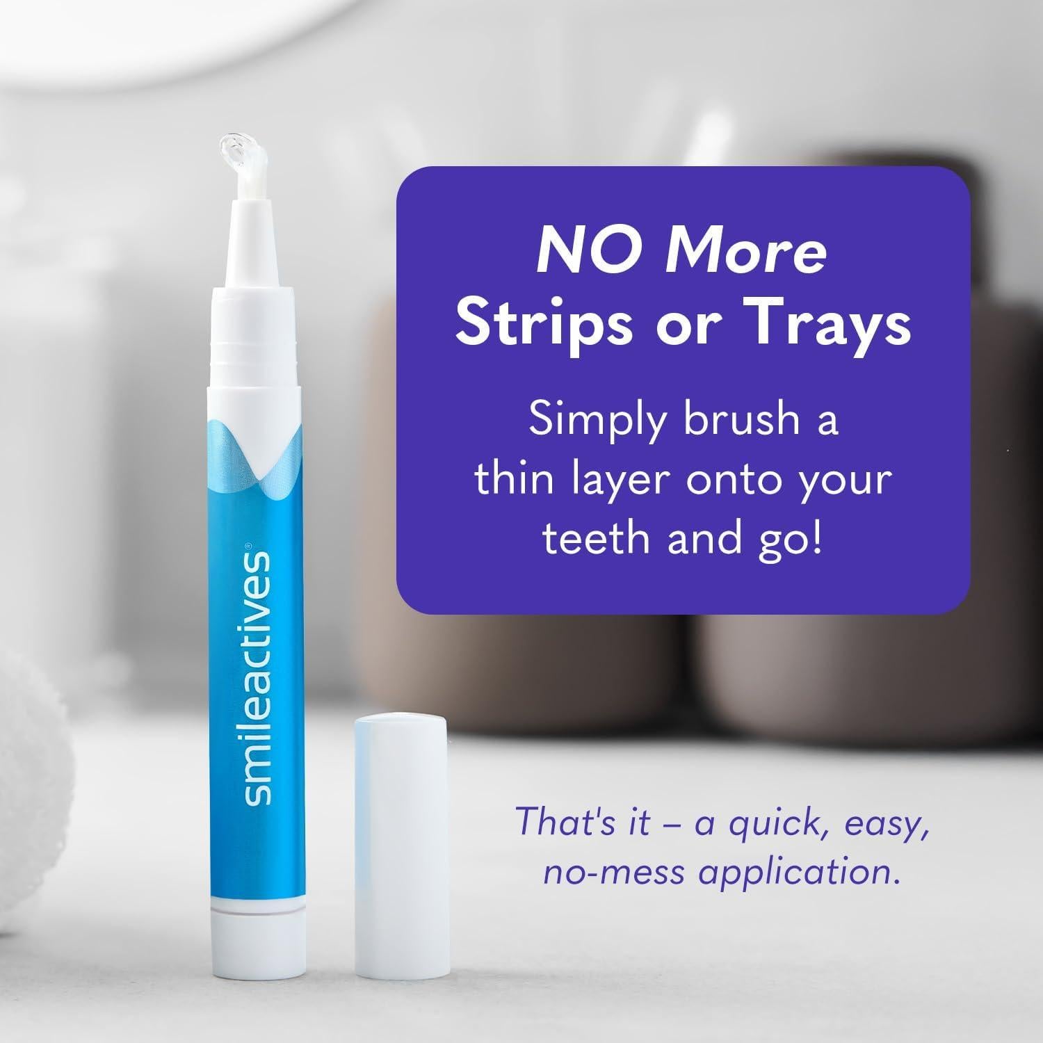 Bolígrafo Blanqueador de Dientes Smileactives Pack 2