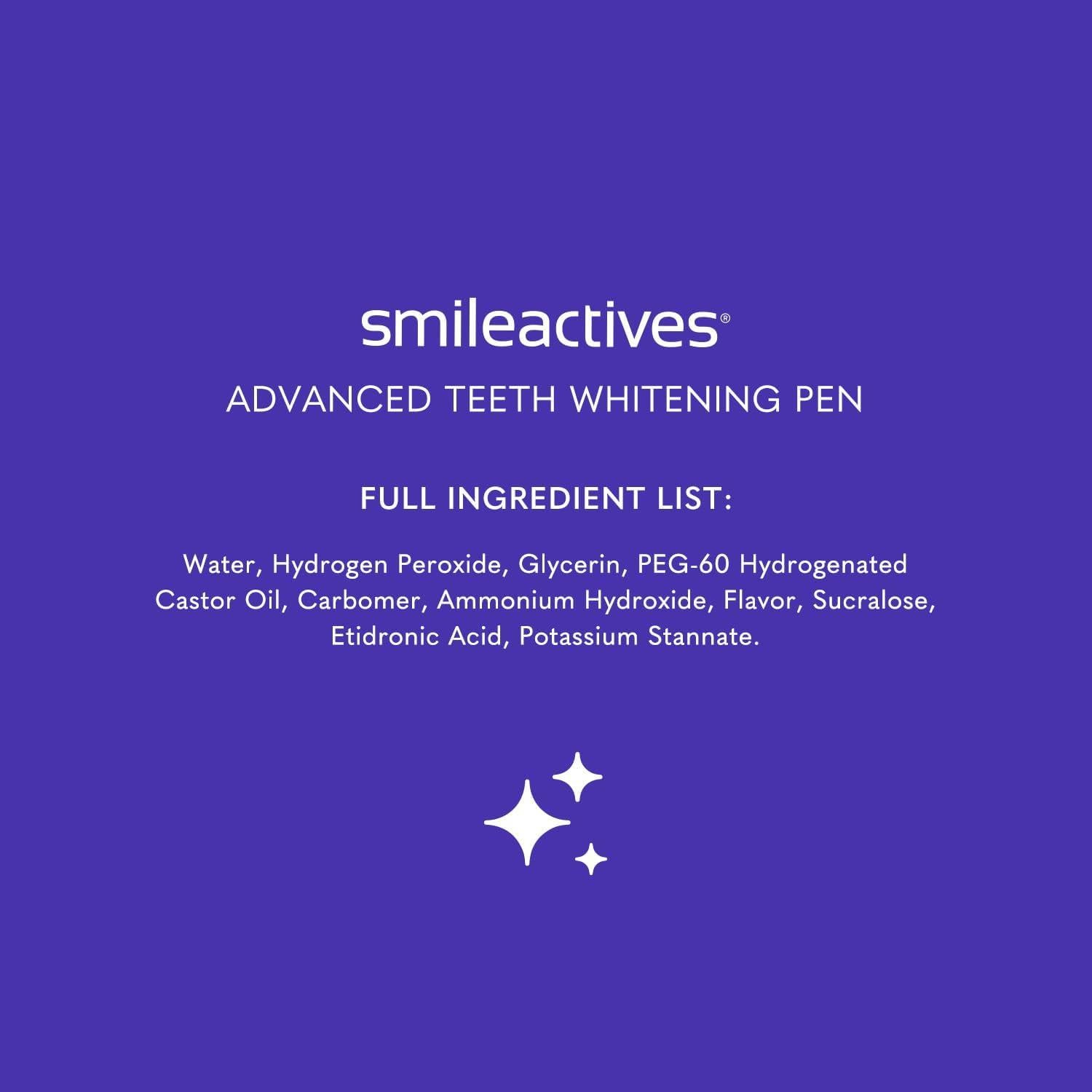 Bolígrafo Blanqueador de Dientes Smileactives Pack 2