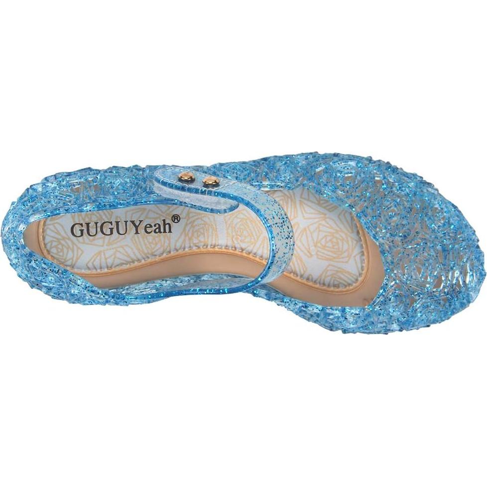 Zapatos Jelly Flats GUGUYeah para Niñas - Azul 9.5