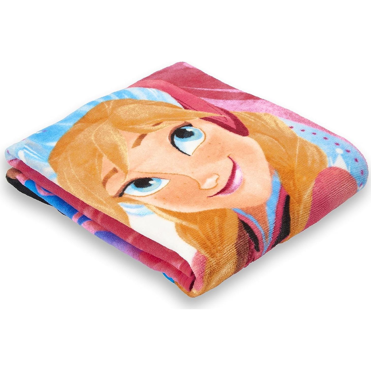 Manta Micro Raschel Congelada Disney Hermanas Queridas 116x152 cm