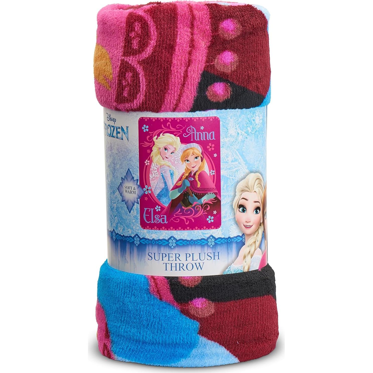 Manta Micro Raschel Congelada Disney Hermanas Queridas 116x152 cm