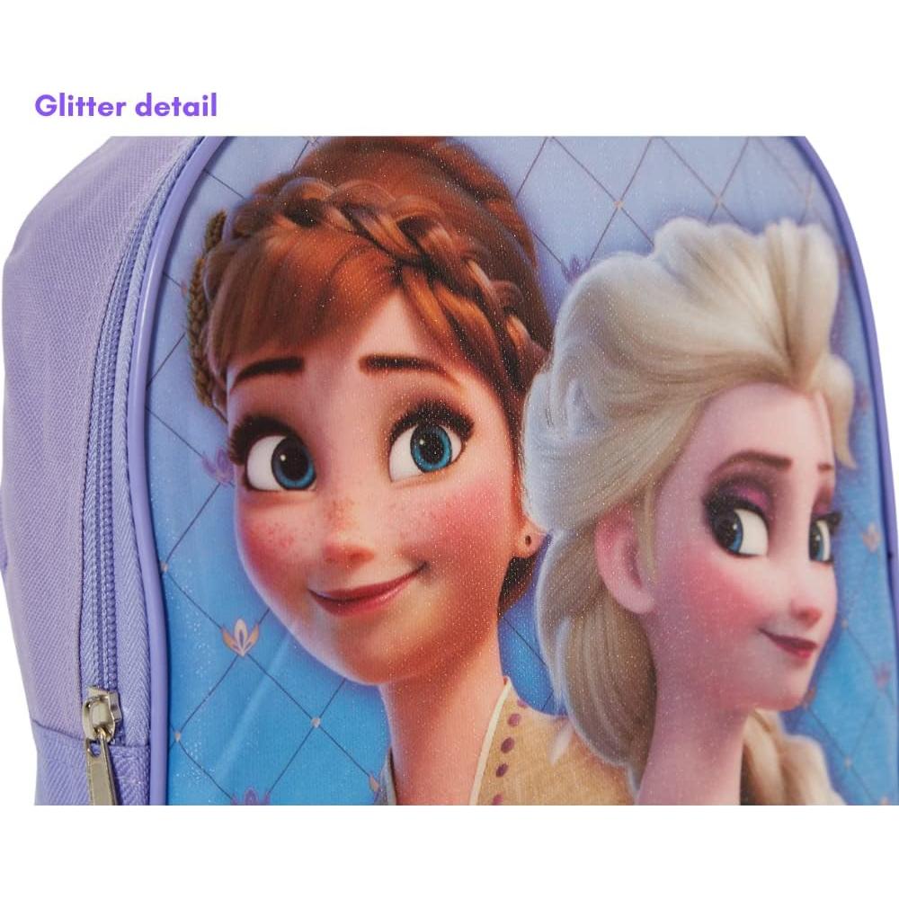 Mochila Mini Disney Frozen 2 Elsa y Anna 22,86 cm Morado