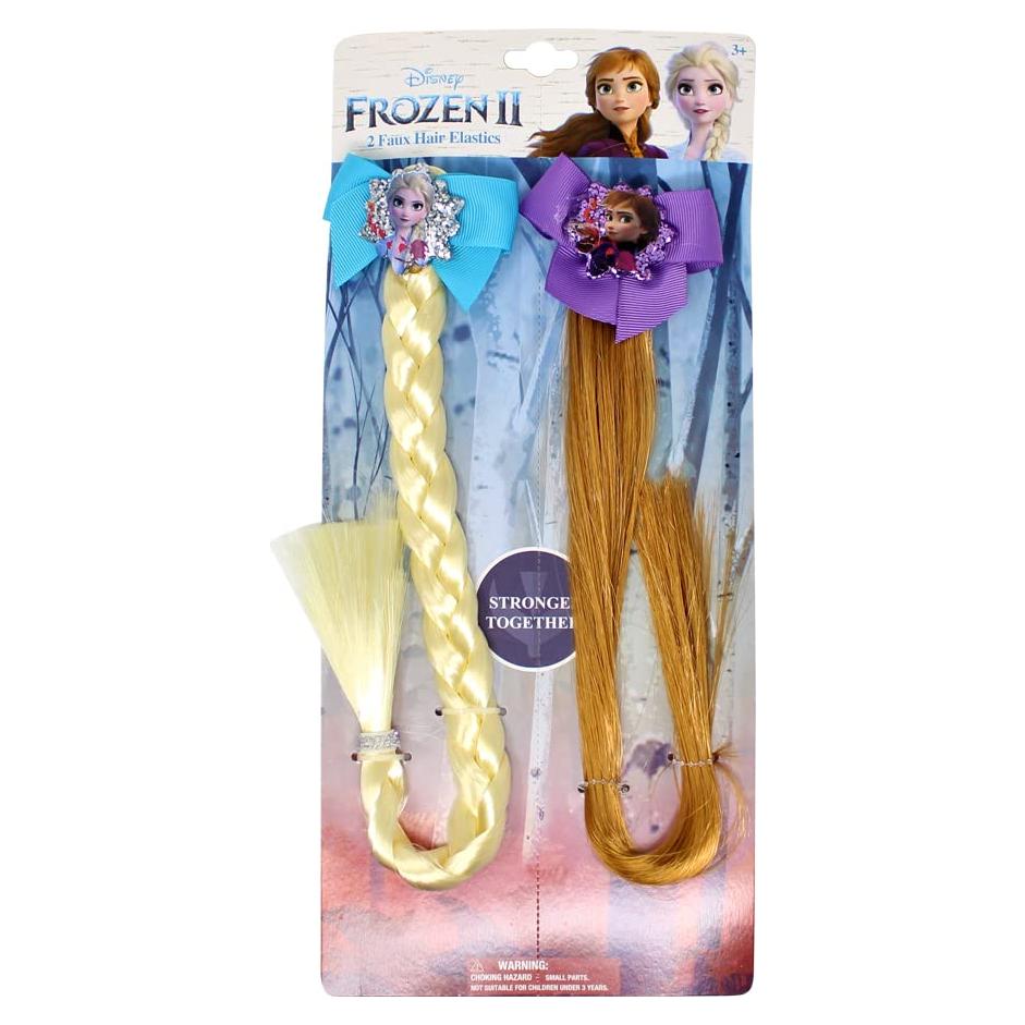 Conjunto de Coletas de Cabello Falso LUV HER Frozen II