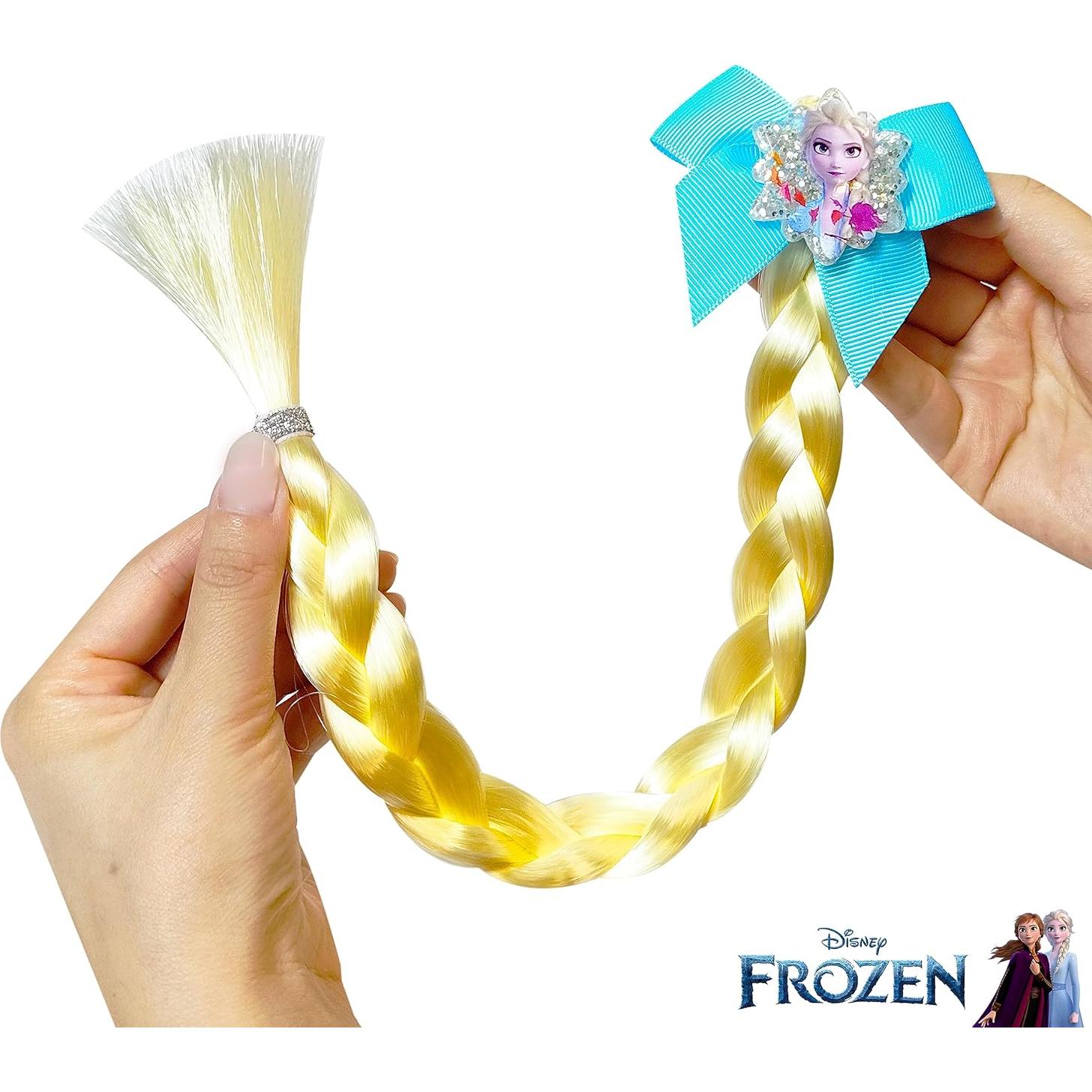 Conjunto de Coletas de Cabello Falso LUV HER Frozen II