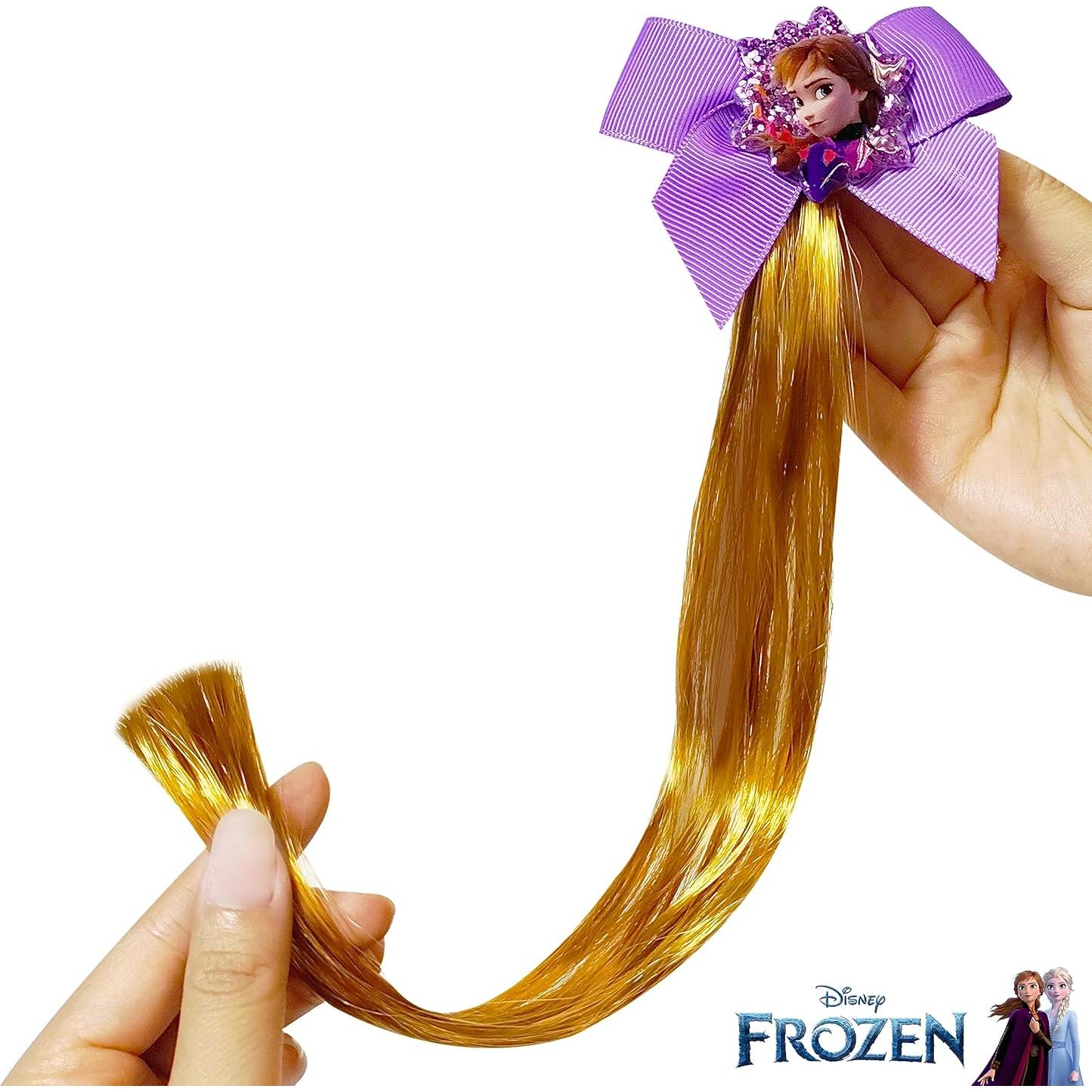 Conjunto de Coletas de Cabello Falso LUV HER Frozen II