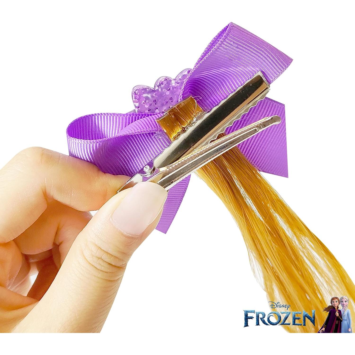 Conjunto de Coletas de Cabello Falso LUV HER Frozen II