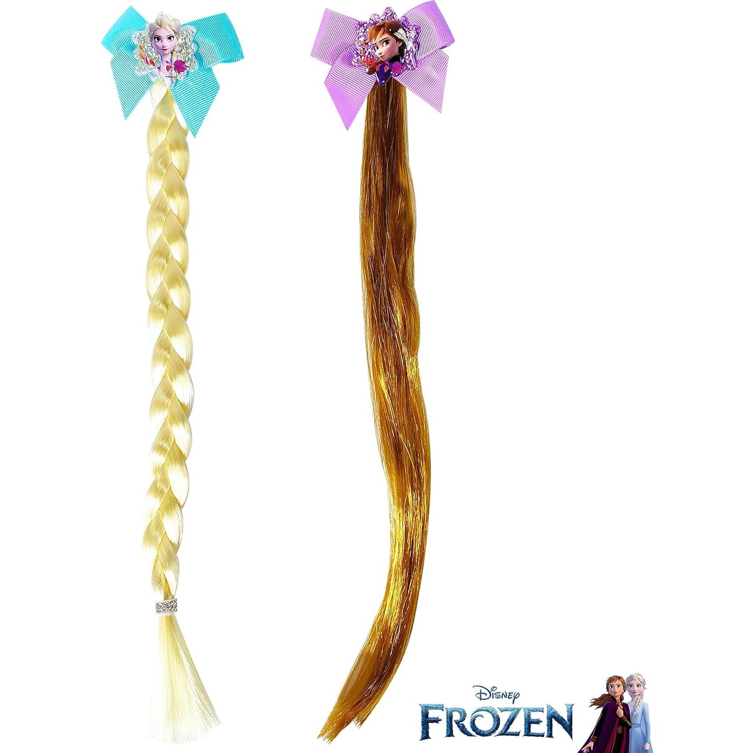 Conjunto de Coletas de Cabello Falso LUV HER Frozen II