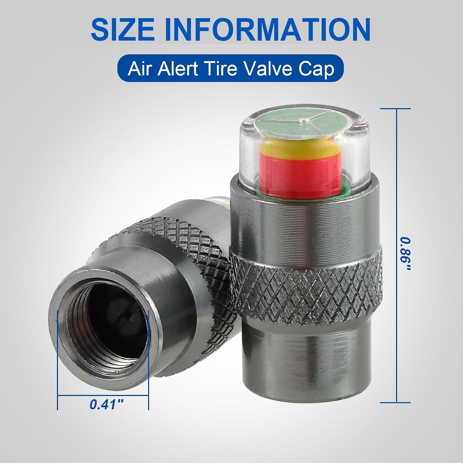 Tapa de Válvula de Monitor de Presión de Neumáticos ST Shengtuo - 4 Piezas