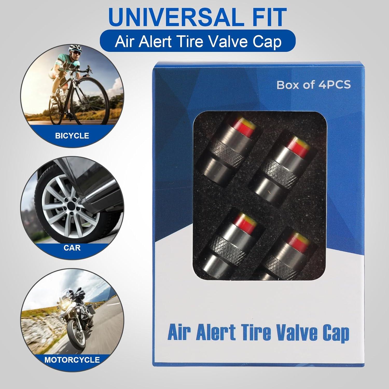 Tapa de Válvula de Monitor de Presión de Neumáticos ST Shengtuo - 4 Piezas