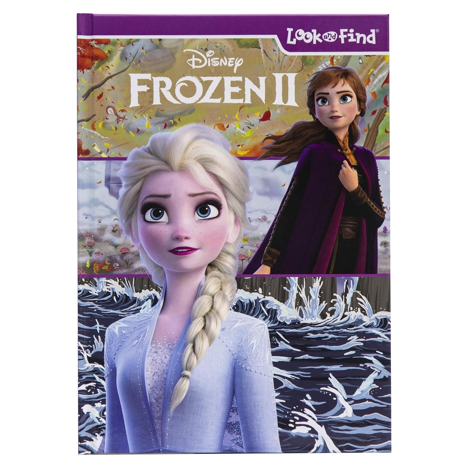 Disney Frozen 2 Elsa, Anna, Olaf, and More! - Look and Find Activity Book - PI Kids
