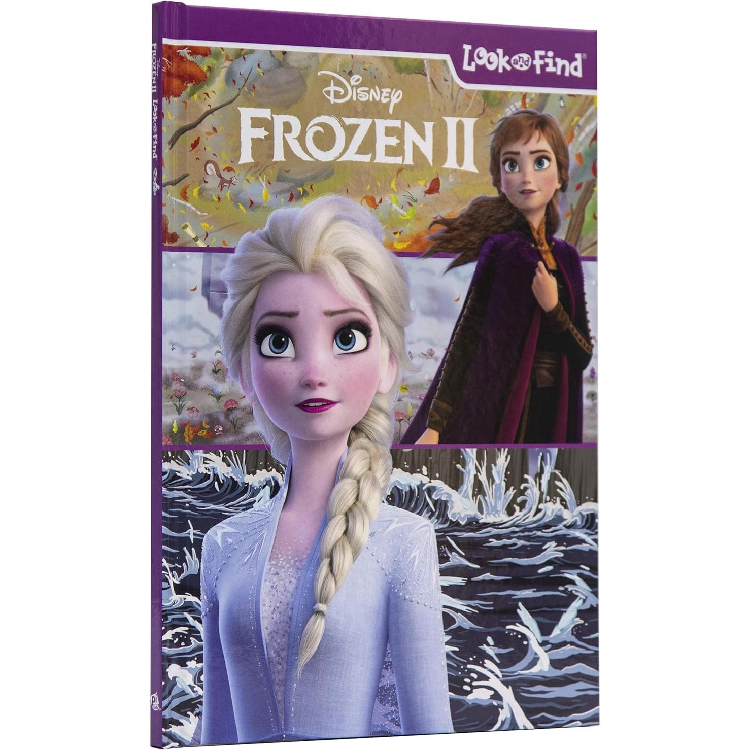 Disney Frozen 2 Elsa, Anna, Olaf, and More! - Look and Find Activity Book - PI Kids