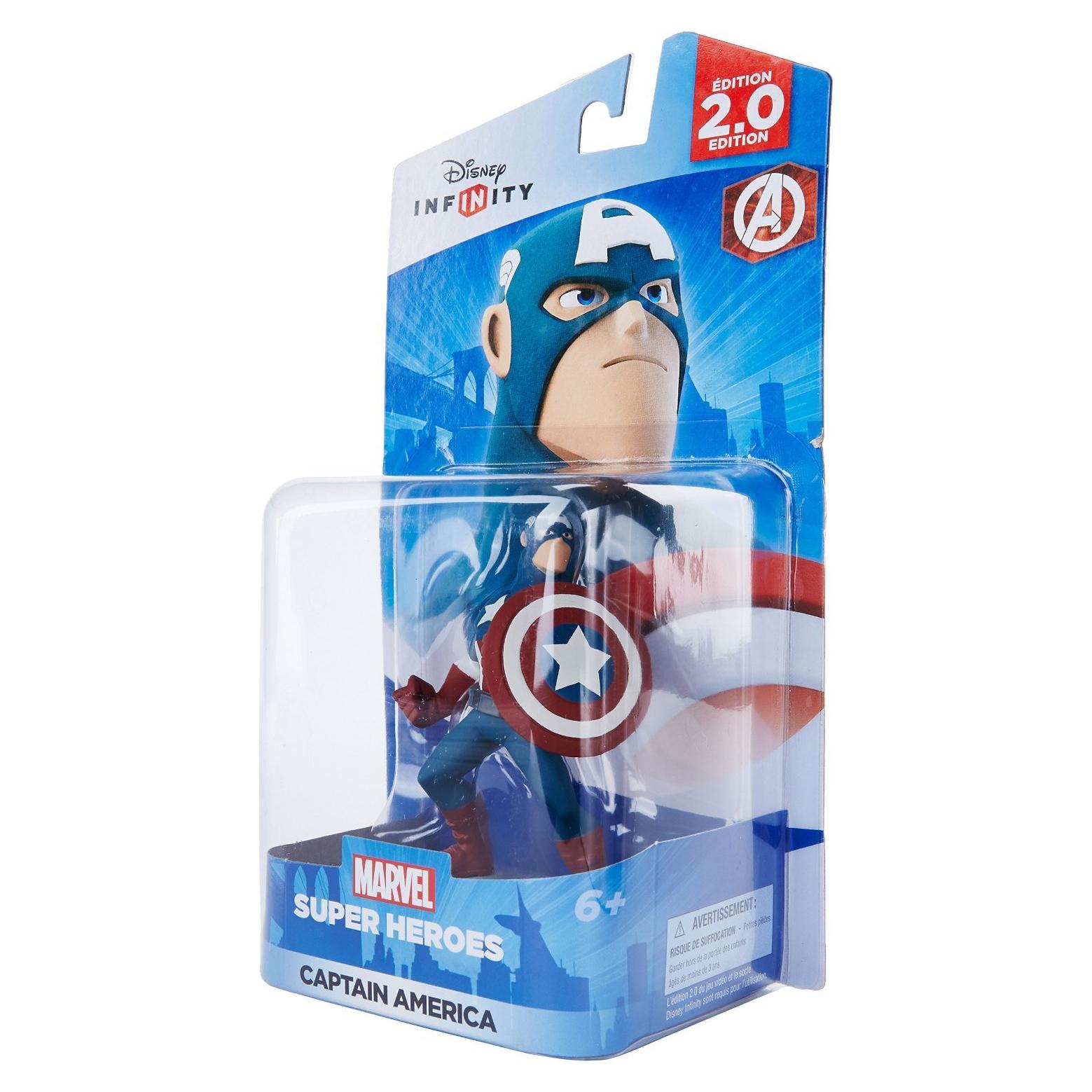 Figura Capitán América Disney Infinity 2.0 Marvel 4.73 cm