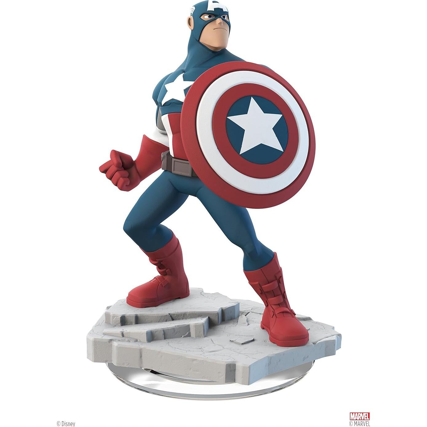 Figura Capitán América Disney Infinity 2.0 Marvel 4.73 cm