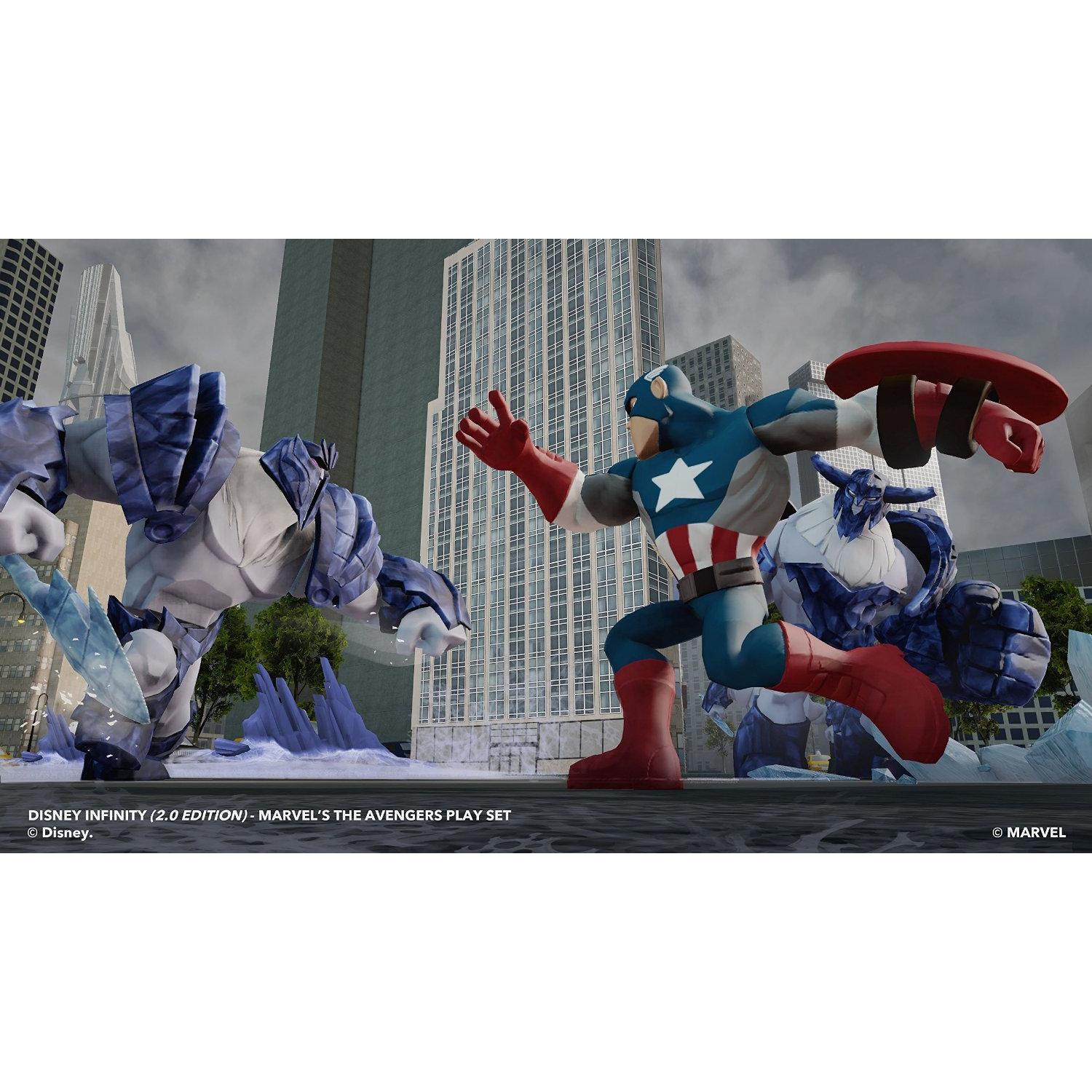 Figura Capitán América Disney Infinity 2.0 Marvel 4.73 cm