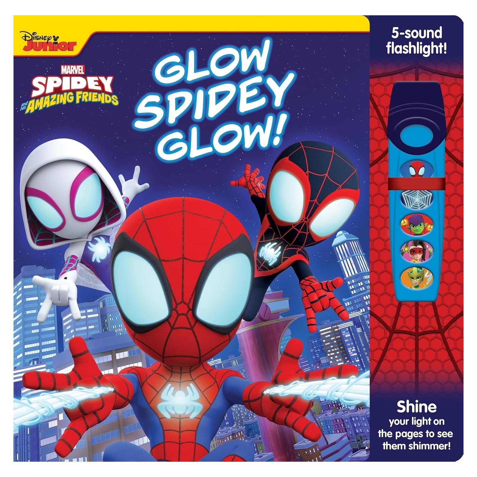Disney Junior Marvel Spidey and His Amazing Friends: Glow Spidey Glow! Sound Book