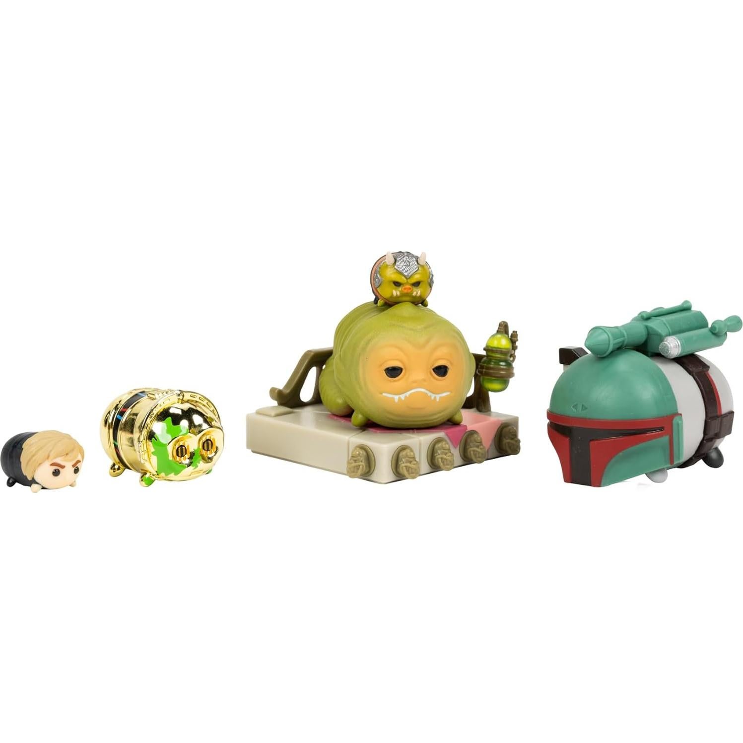 Conjunto Deluxe Jabba Palace Tsum Tsum Star Wars - 7 Piezas