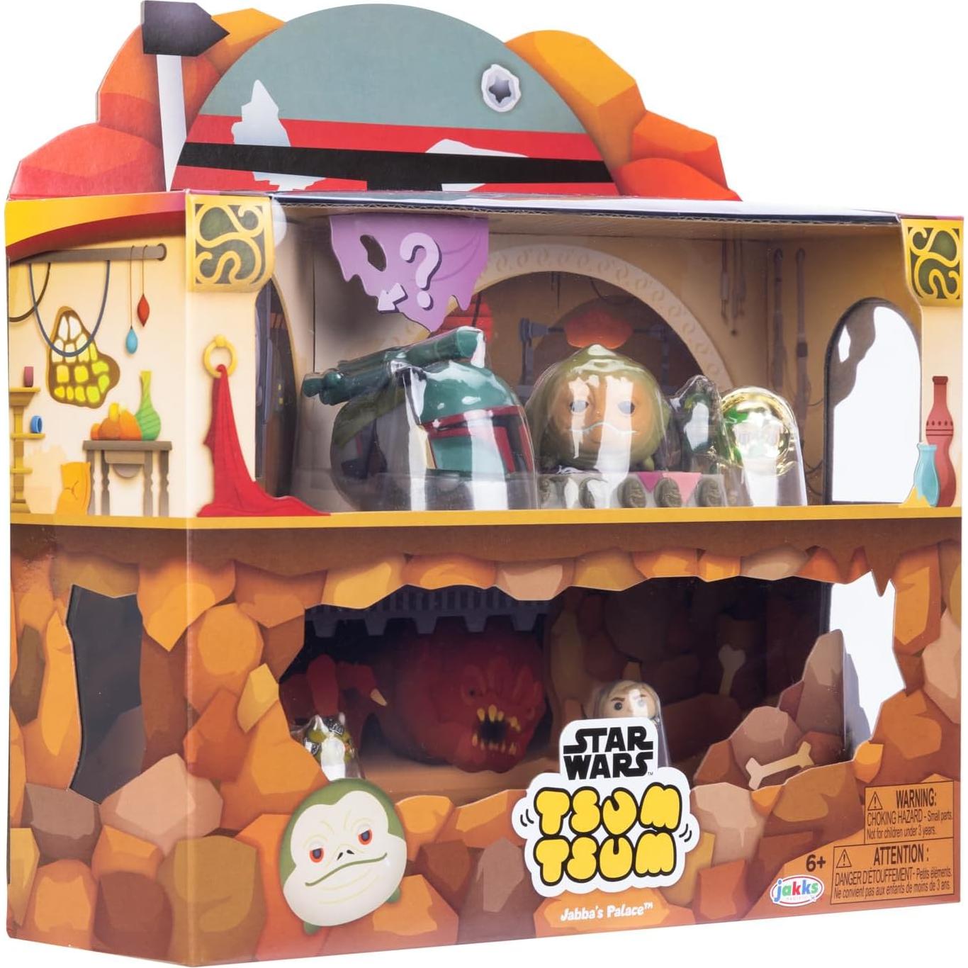 Conjunto Deluxe Jabba Palace Tsum Tsum Star Wars - 7 Piezas
