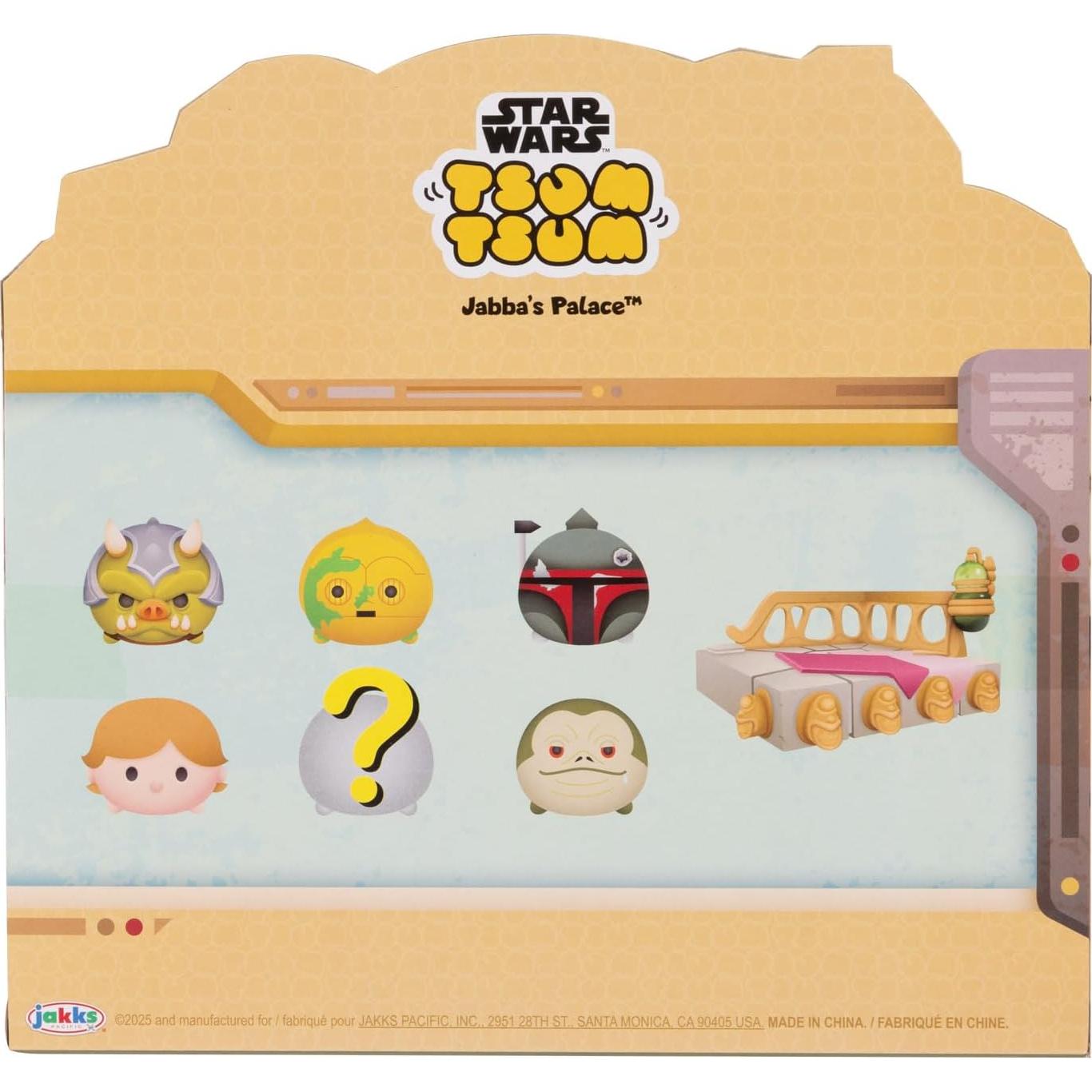 Conjunto Deluxe Jabba Palace Tsum Tsum Star Wars - 7 Piezas