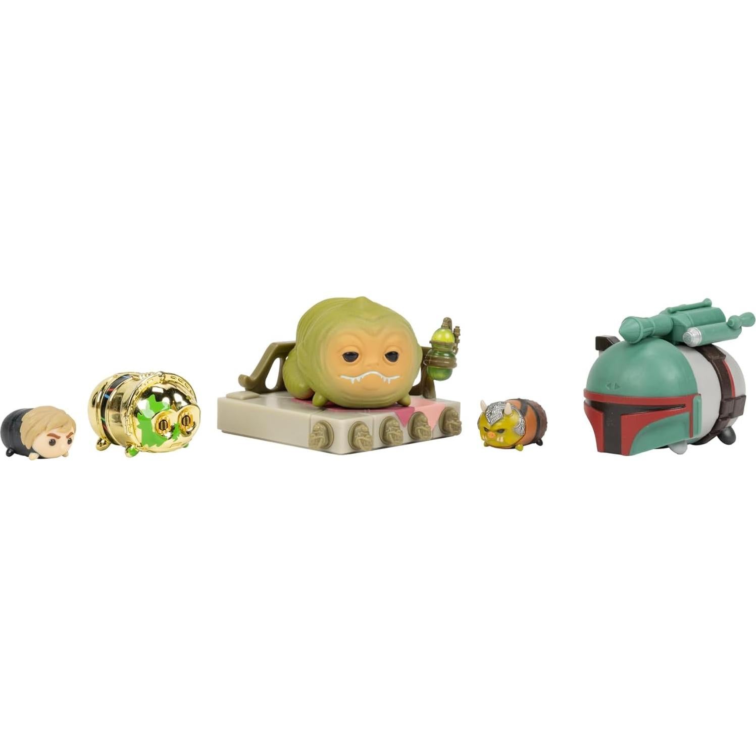 Conjunto Deluxe Jabba Palace Tsum Tsum Star Wars - 7 Piezas