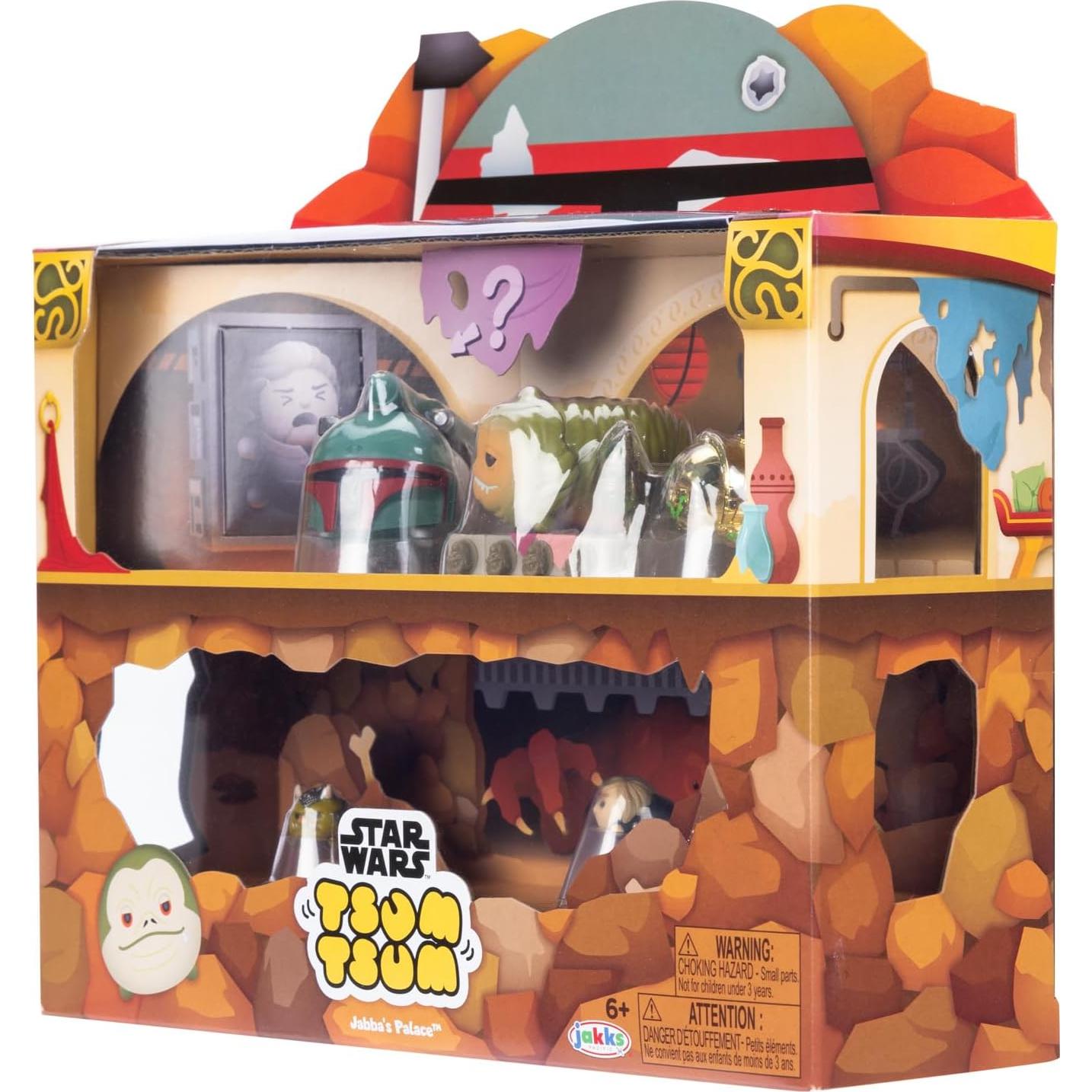 Conjunto Deluxe Jabba Palace Tsum Tsum Star Wars - 7 Piezas