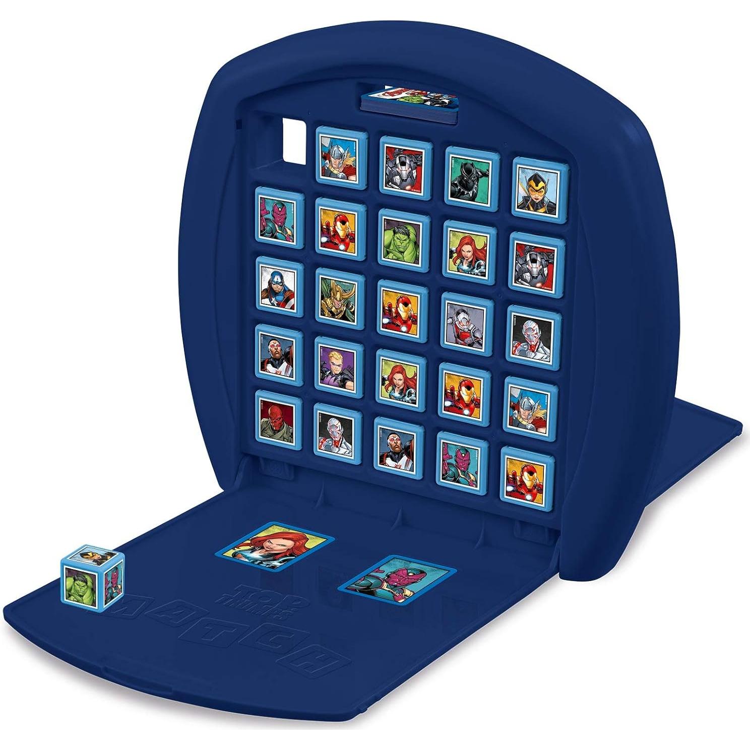 Juego de mesa Top Trumps Marvel Avengers Match - 15 personajes