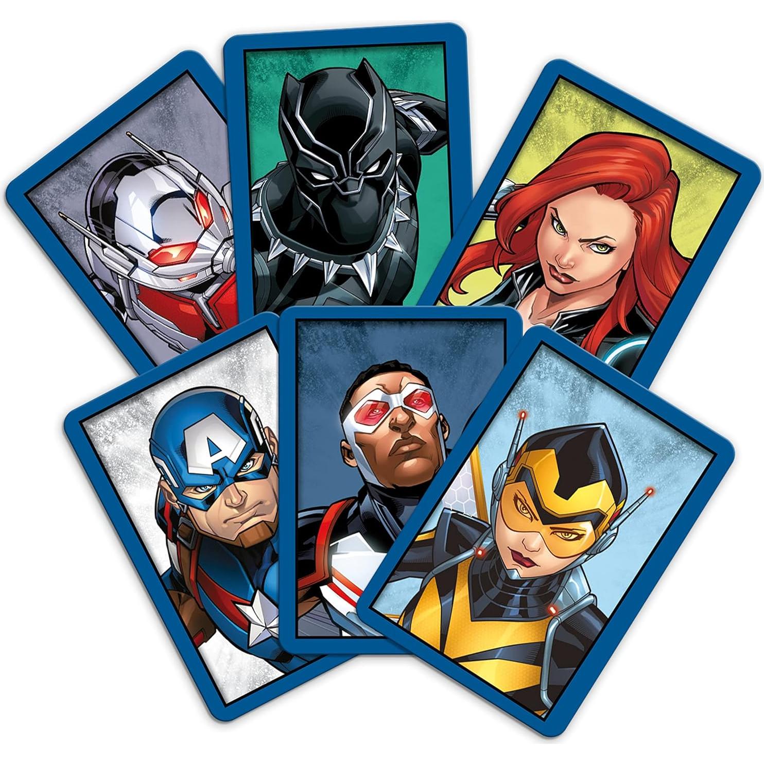 Juego de mesa Top Trumps Marvel Avengers Match - 15 personajes