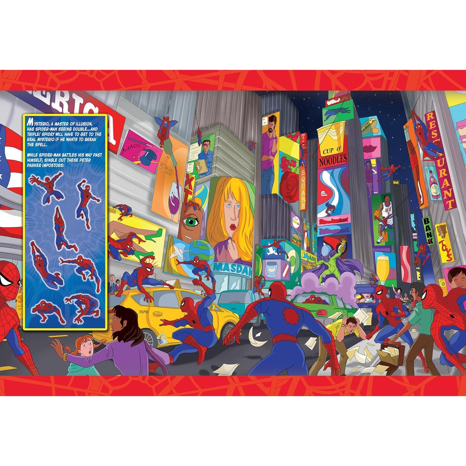 Marvel Spider-Man - Look and Find Activity Book - PI Kids