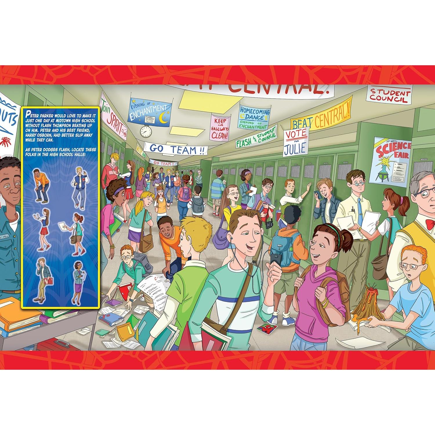 Marvel Spider-Man - Look and Find Activity Book - PI Kids