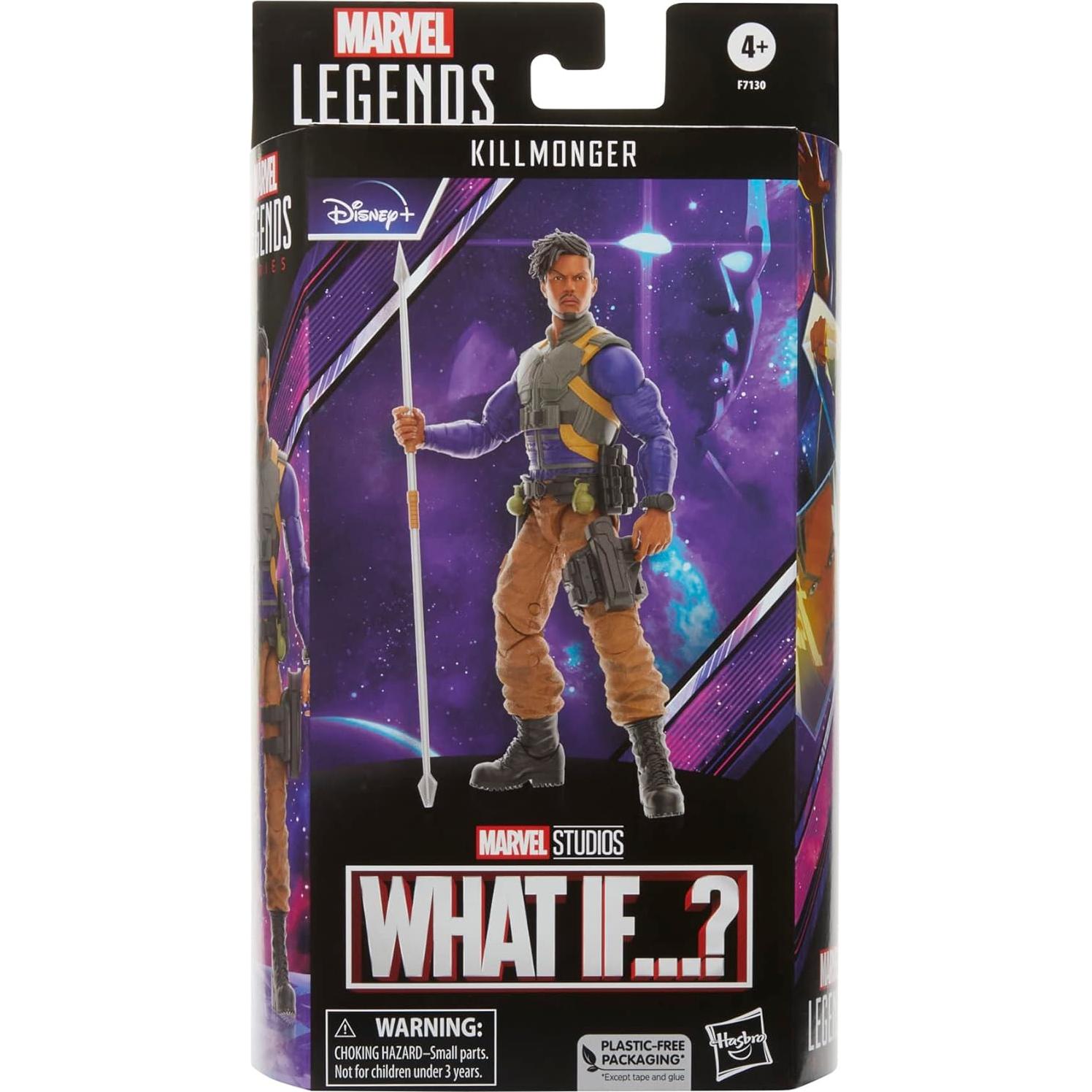 Figura de acción Marvel Legends Killmonger 15 cm con accesorios