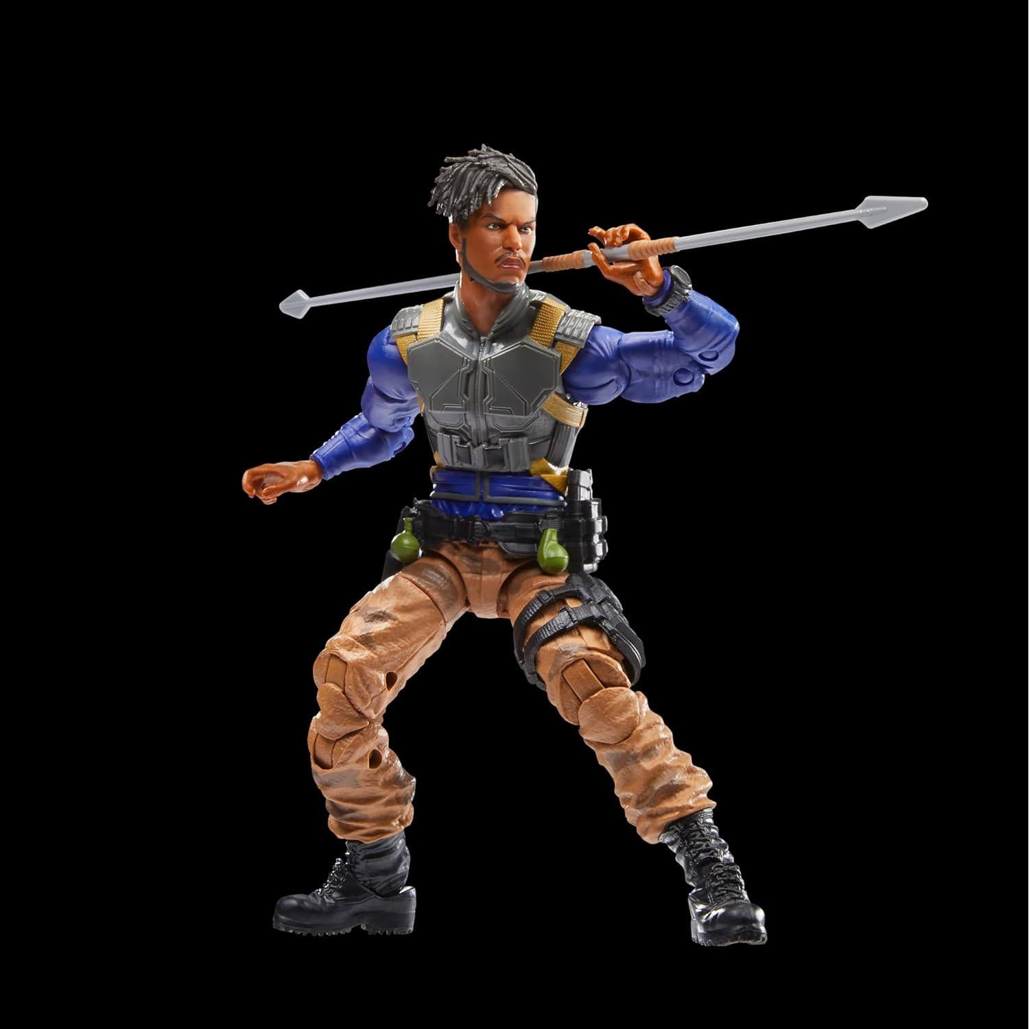 Figura de acción Marvel Legends Killmonger 15 cm con accesorios