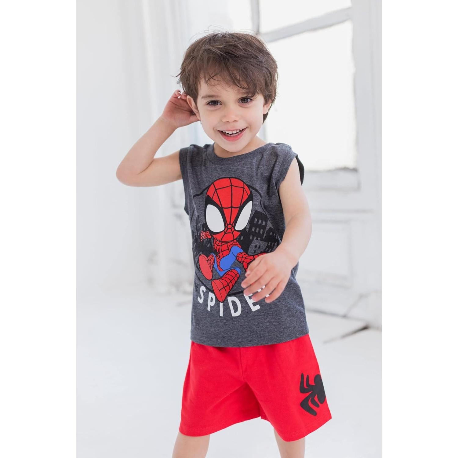 Conjunto 3 Piezas Marvel Spider-Man Niños 7-8 Años
