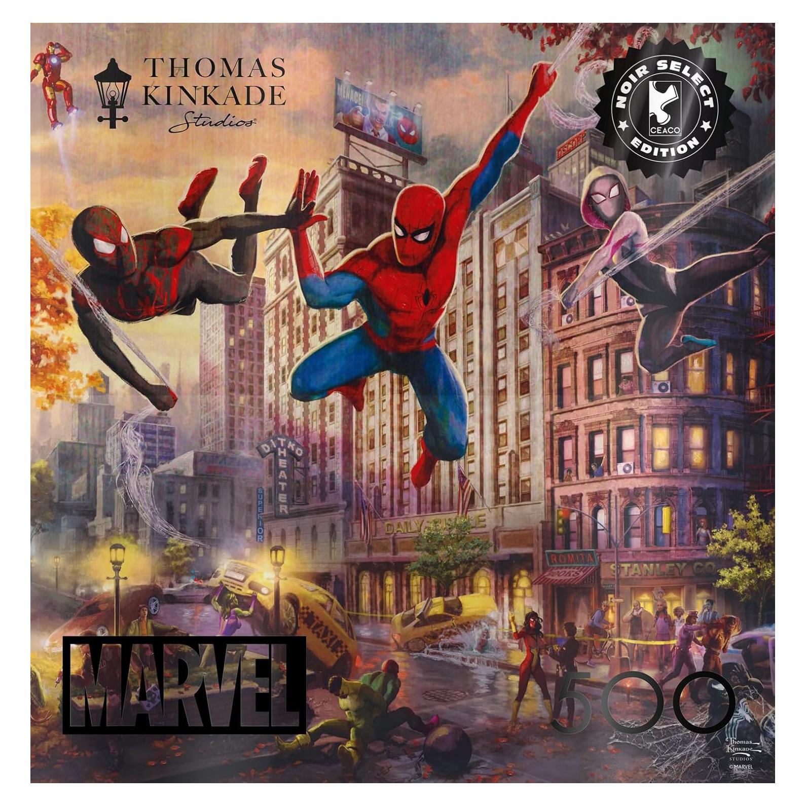 Rompecabezas 500 Piezas Marvel Spider-Man Ceaco 53,98x38,10cm