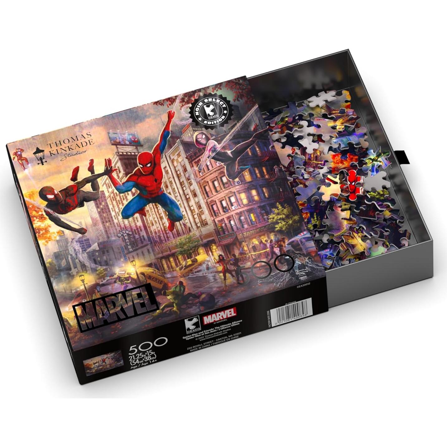 Rompecabezas 500 Piezas Marvel Spider-Man Ceaco 53,98x38,10cm