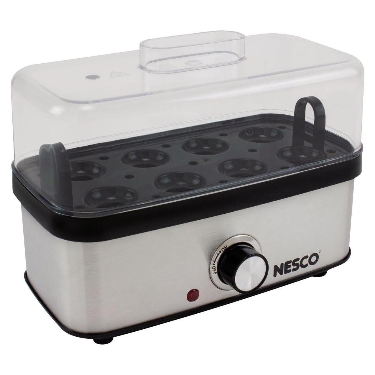 Cocedor de Huevos Nesco EC-10 Acero Inoxidable 8 Huevos
