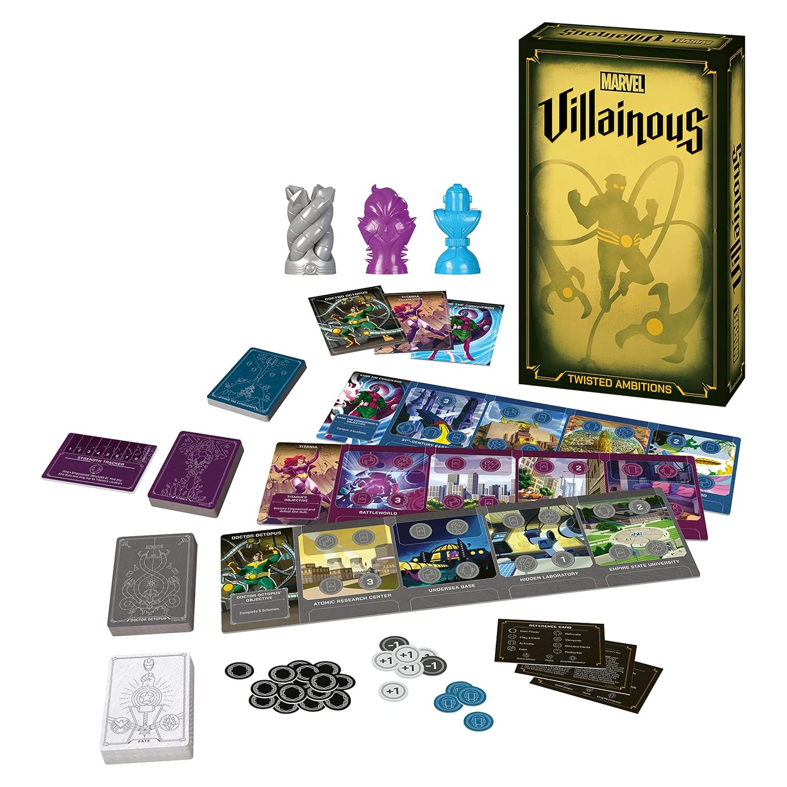 Juego de Mesa Ravensburger Marvel Villainous Ambiciones Torcidas