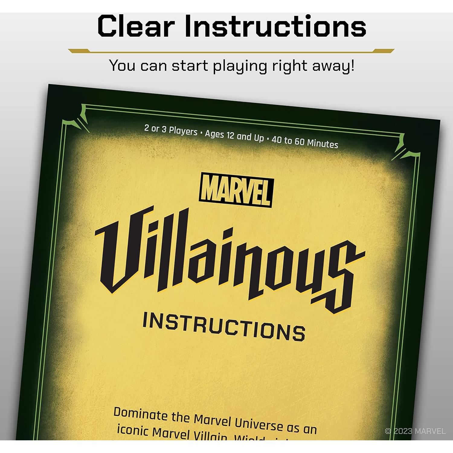 Juego de Mesa Ravensburger Marvel Villainous Ambiciones Torcidas