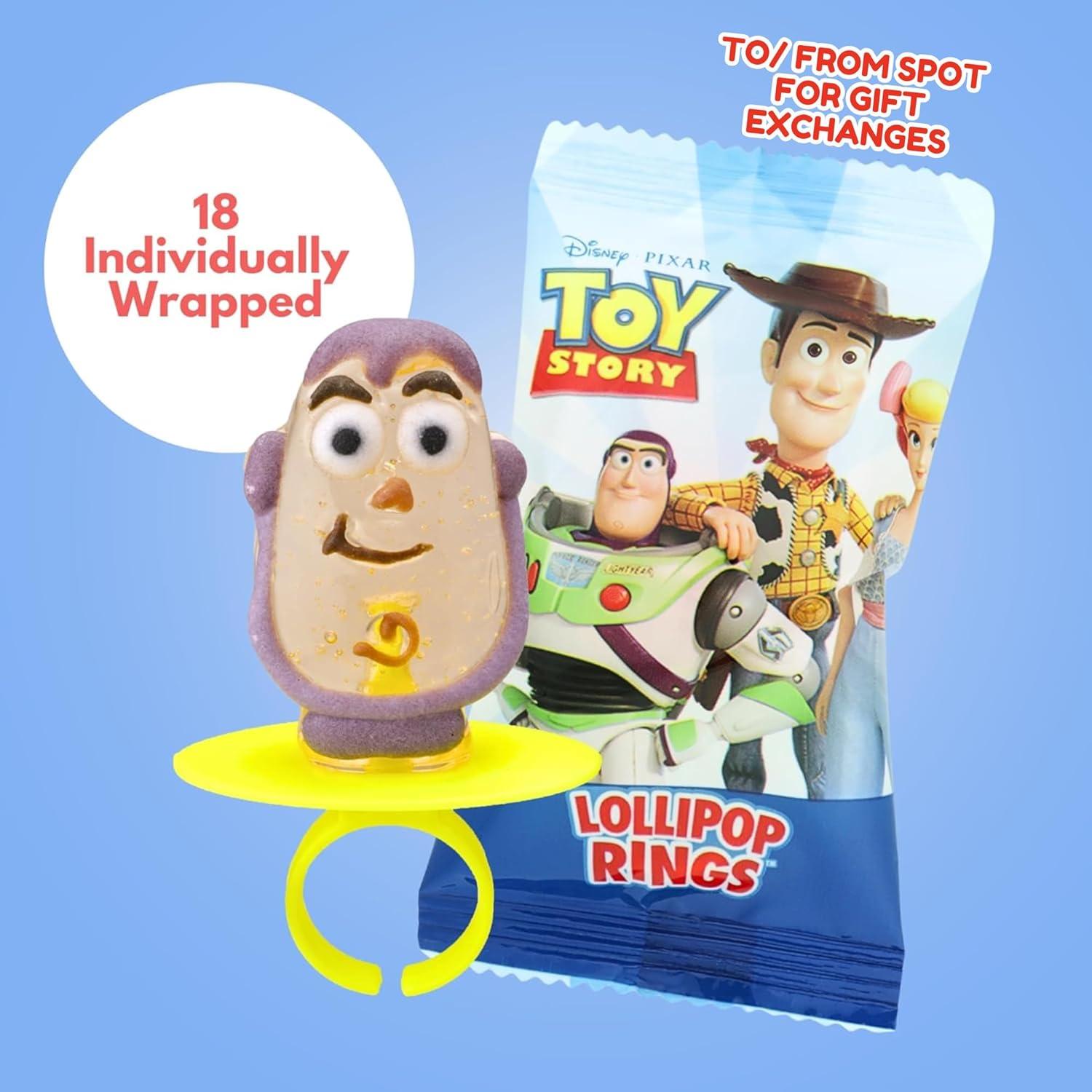 Anillos Lollipop Toy Story Imaginings 3 Paquete de 18