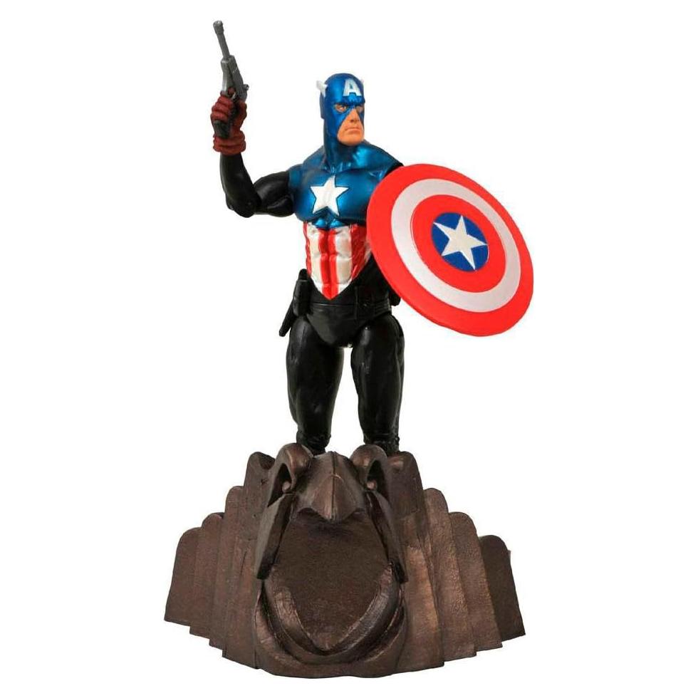Figura de acción Captain America Marvel Select 17,78 cm