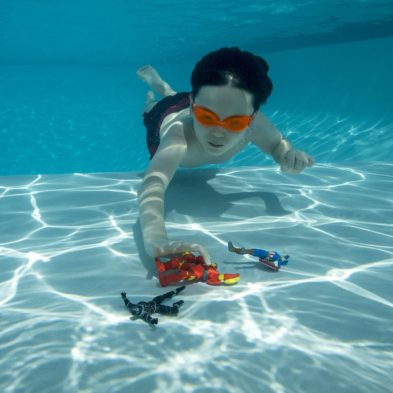 Personajes de Buceo Marvel Spin Master - 3 Figuras