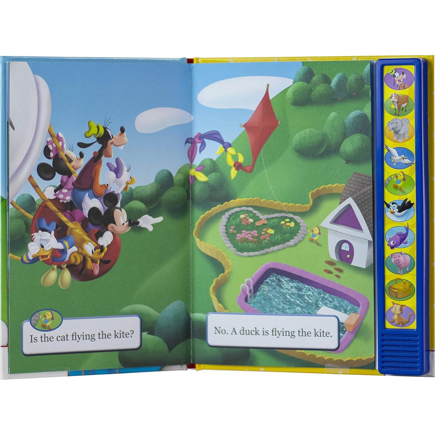 Disney Mickey Mouse Clubhouse - I'm Ready to Read With Mickey Sound Book - Play-a-Sound - PI Kids